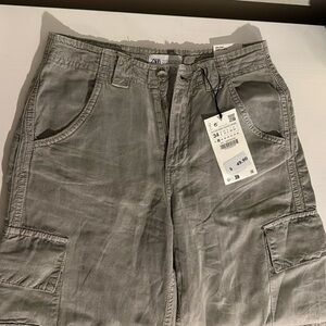 Zara cargo pants size 2